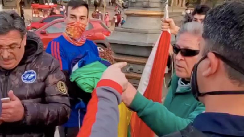 bandera lgbt parque sarmiento