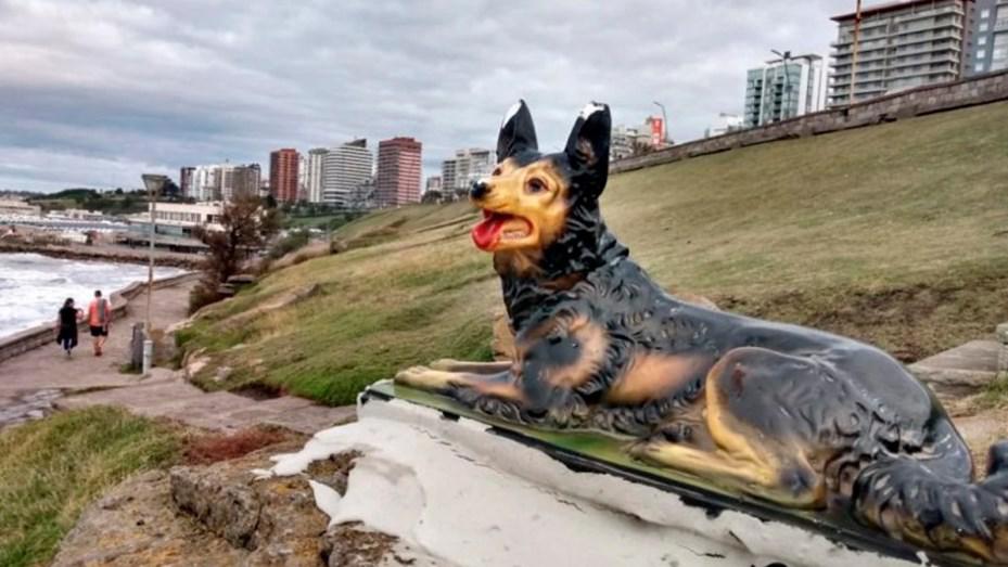 perro-estatua
