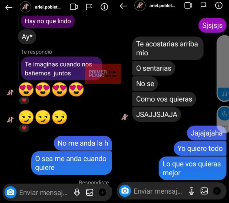 chat coreografo detenido