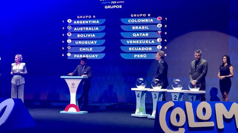 sorteo copa america 2020