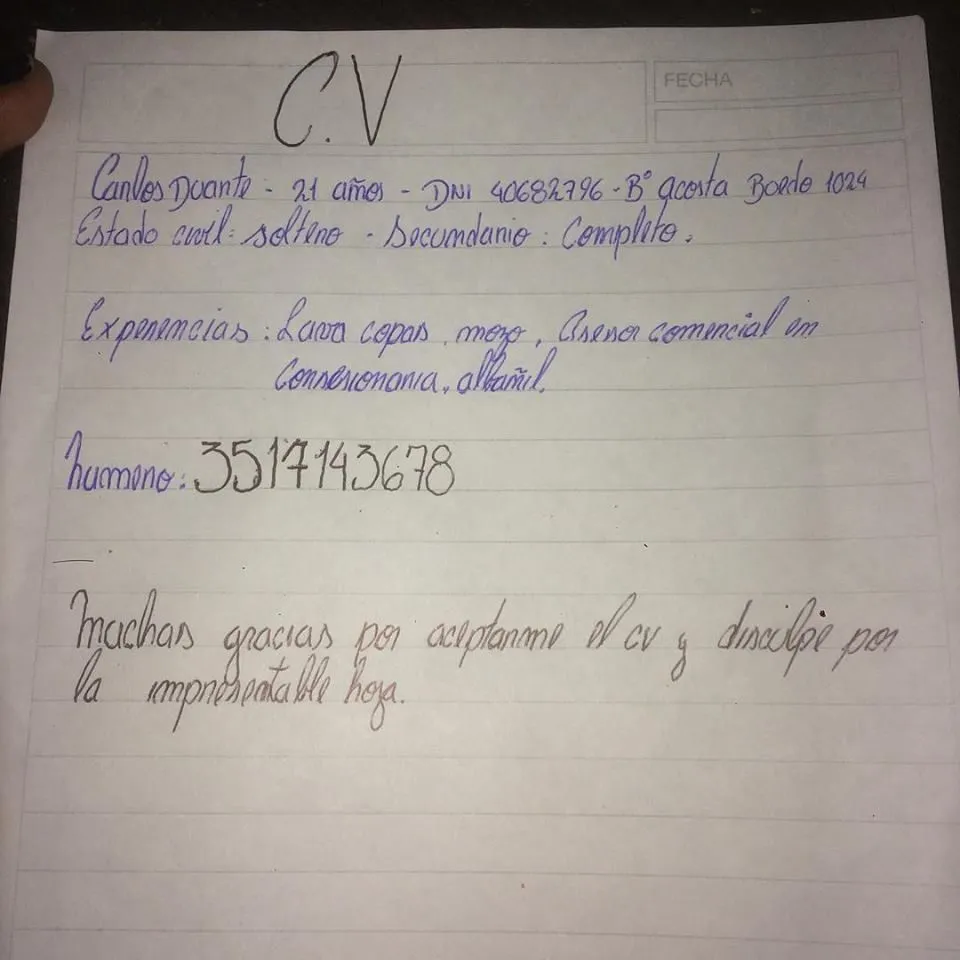 cv