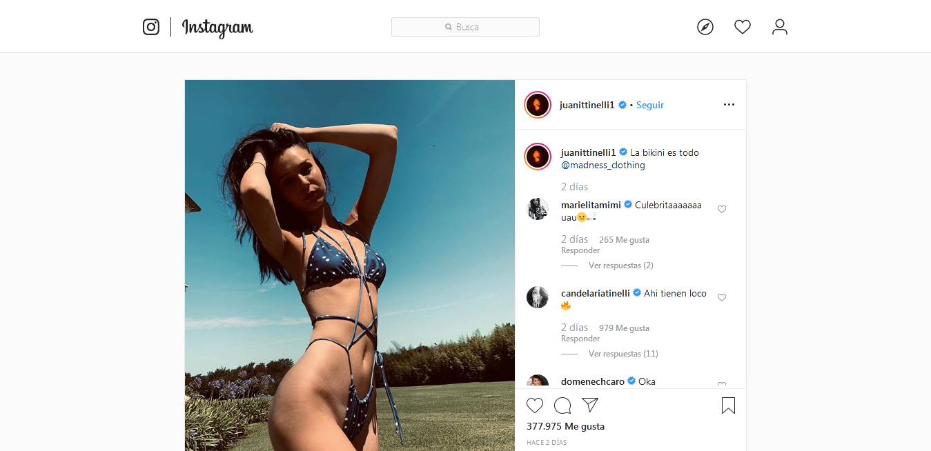 Screenshot_2020-01-14 Juana Tinelli en Instagram “La bikini es todo madness_clothing”