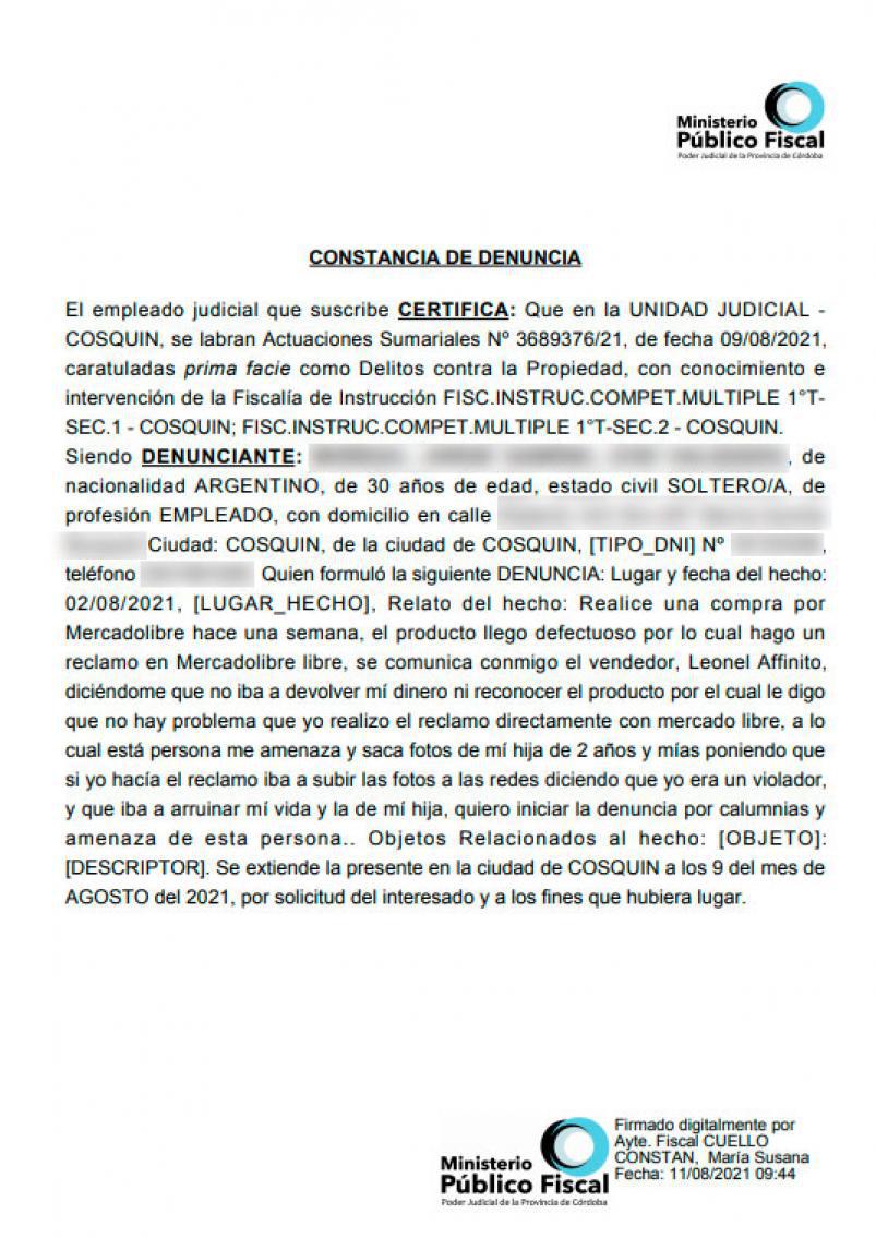 amenaza-extorsion-vendedor-mercado-libre-denuncia