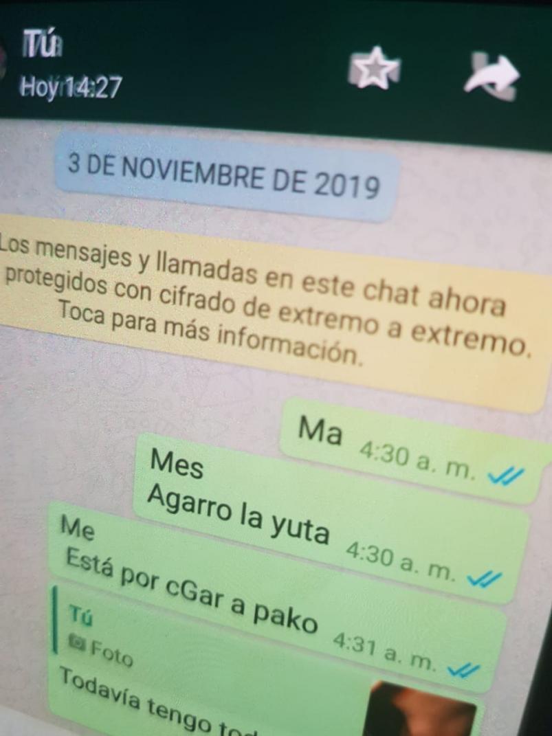 mensaje mama hijo torturas