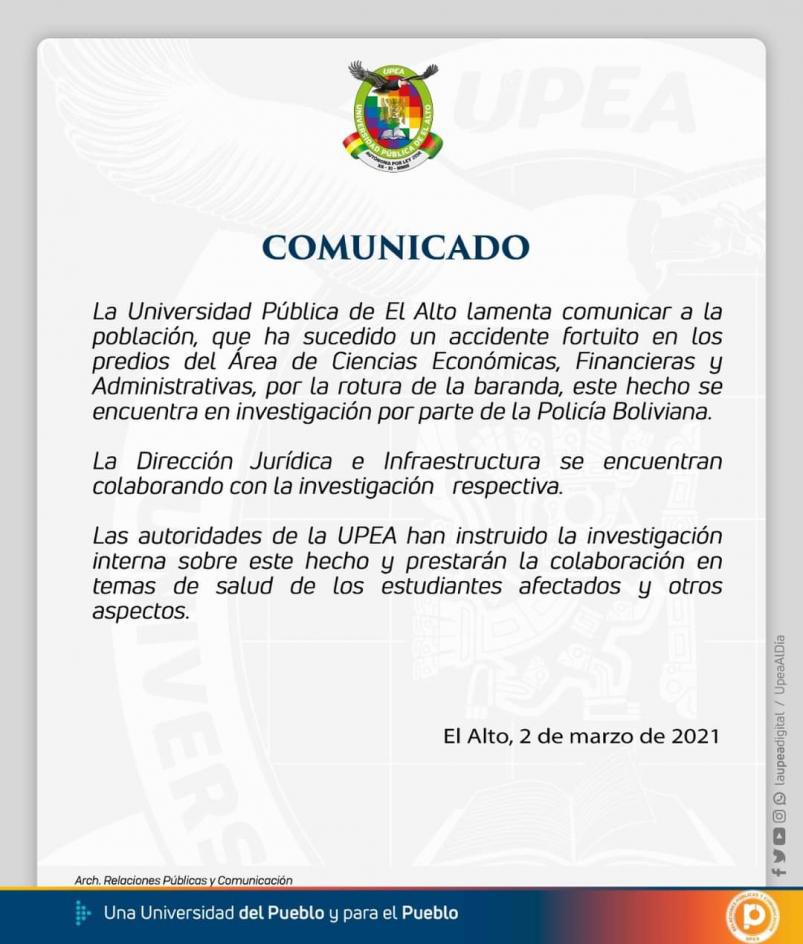 universidad publica de el alto