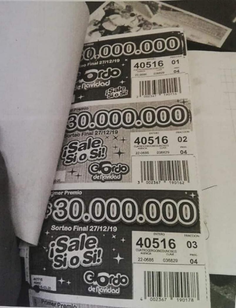 gordo navidad boleto luque