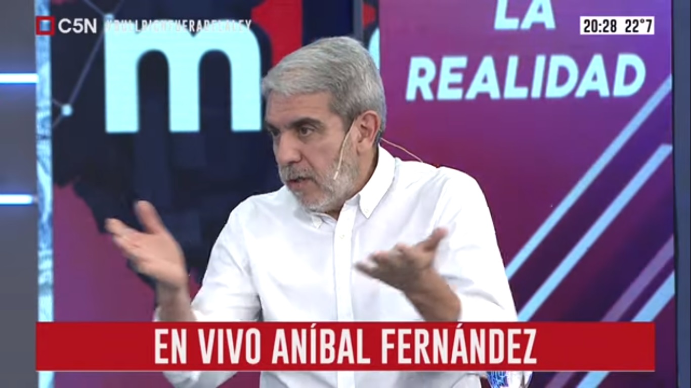 ANÍBAL FERNÁNDEZ