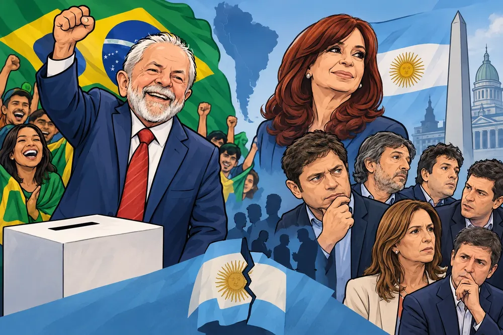 Montaje político entre Brasil y Argentina