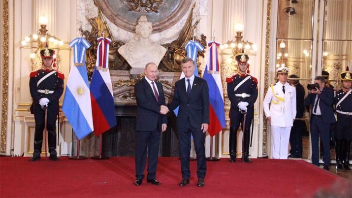 MACRI Y PUTIN