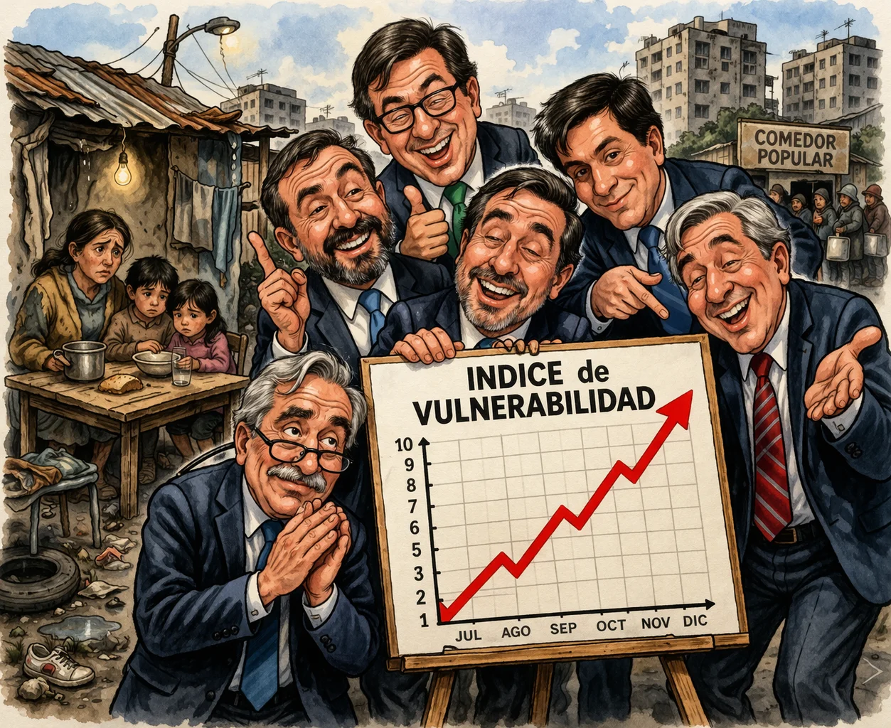 Índice de vulnerabilidad en ascenso